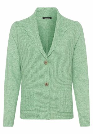 Damen Jacken & Blazer | Olsen MIT REVERSKRAGEN – Blazer – grün – QS61517