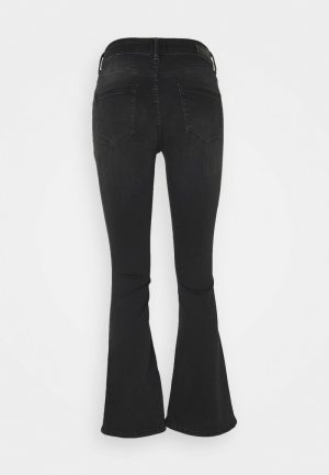 Damen Jeans | ONLY Petite ONLBLUSH LIFE MID  – Flared Jeans – black/schwarz – DD00791